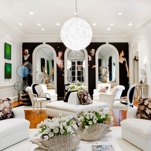 Living Room Wall Murals | Houzz