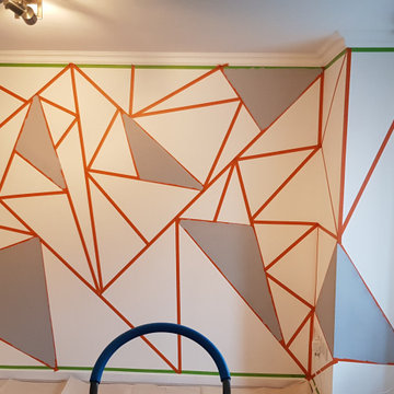 Geometric Wall painting Carterton