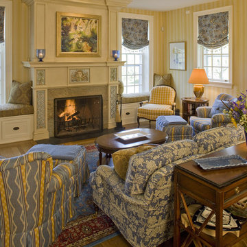 Georgian Manor - Living Room