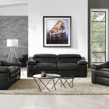Gioia B901 Reclining Sofa Set by Natuzzi Editions