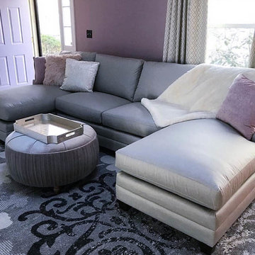 Glam Living Room Design