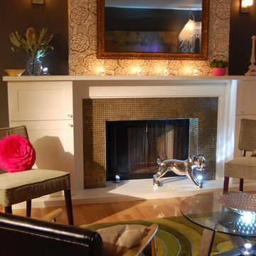 Glamorous Living Room (designed for HGTV show)