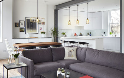 Houzz Tour: A Dark Flat is Redesigned to Gain More Living Space