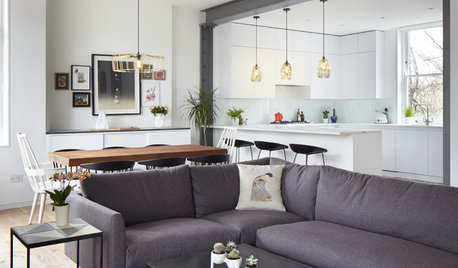 Houzz Tour: A Dark Flat is Redesigned to Gain More Living Space