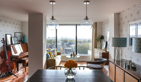 Houzz Tour: Midcentury Character in a Bright City Apartment