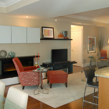 Going with the Flow -- A Contemporary Condo