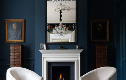 Spotted! A Dramatic Blue Paint We Can't Get Enough Of