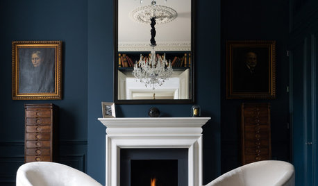 Spotted! A Dramatic Blue Paint We Can't Get Enough Of