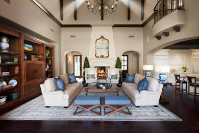 Inspiration for a timeless living room remodel in Phoenix