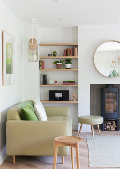 Scandinavian Living Room by colour + shape