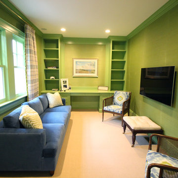 Green Formal Living Room - Lattingtown