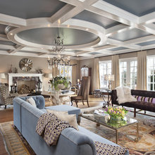 coffered ceilng