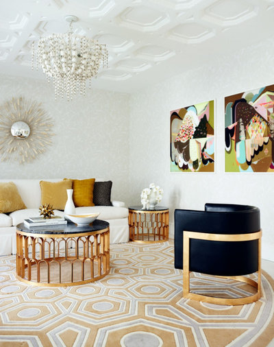 Trendy Dagligstue Contemporary Living Room