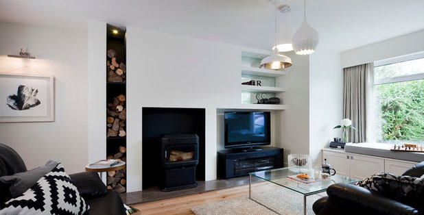 Modern Living Room by Kingston Lafferty Design