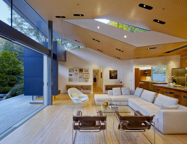 Modern Living Room by Griffin Enright Architects