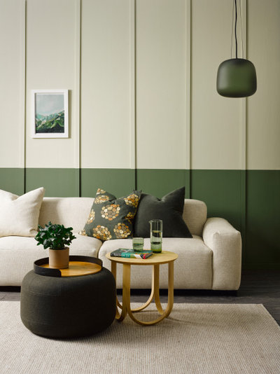 Contemporary Living Room by Resene