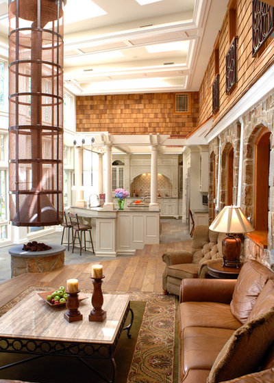Living Room by Kimmel Bogrette Architecture