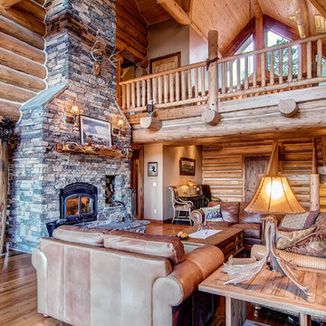 Handcrafted Custom Log Home - Pine, CO