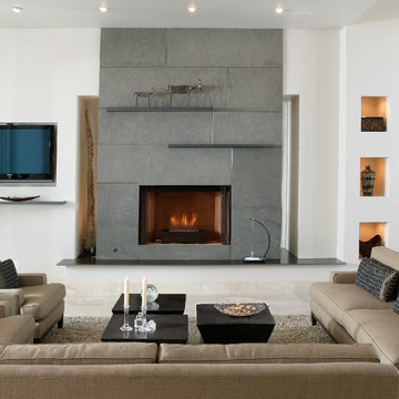 Hard Modern Living Room Design