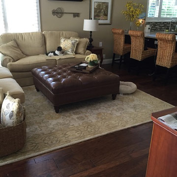 Hardwood in Living Room