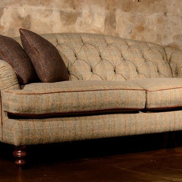 Harris Tweed Paisley Sofa