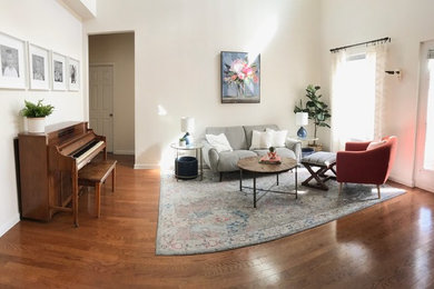 Mid-sized living room photo in Other