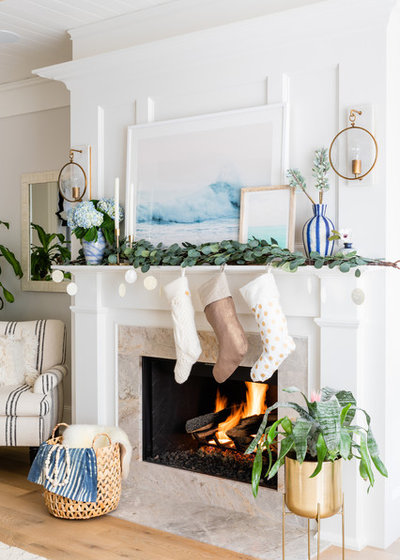 Eclectic Living Room by Anna Hudson Photography