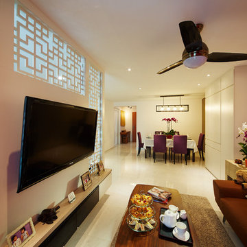 HDB Interior at Fernvale Link, Singapore