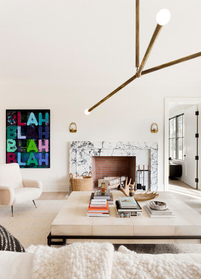 Scandinavian Living Room by Tamara Magel Studio
