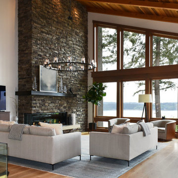 Henderson Bay House - Great Room