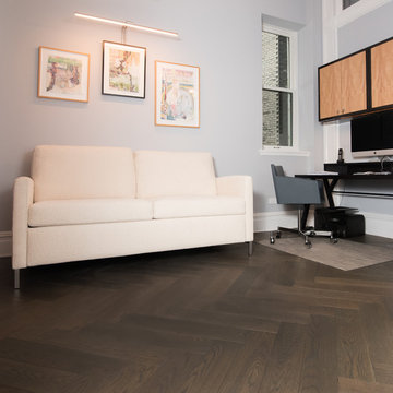Herringbone Wood Floors - West Village, NYC