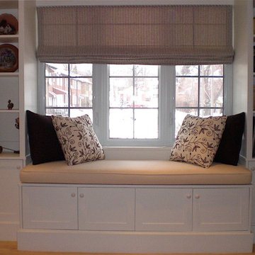 custom window seat bench