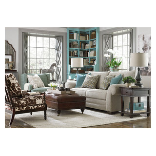 HGTV Home Custom Upholstery Large Sofa by Bassett Furniture - Traditional -  Living Room - Other - by Bassett Furniture | Houzz