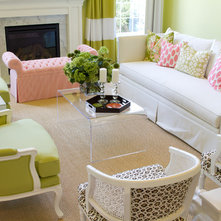 Contemporary Living Room by alisha gwen interior design, llc