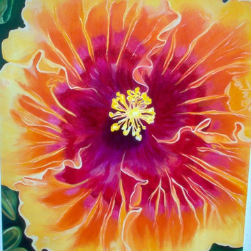 Hibiscus artwork