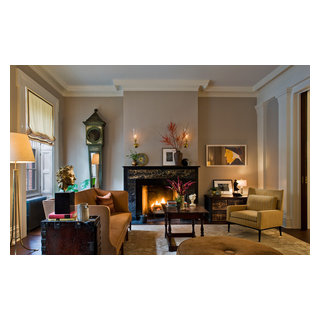 Hicks Street Townhouse Brooklyn Heights Nyc Transitional Living Room New York By Kevin