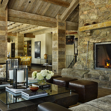 High Alpine Ranch Living Room