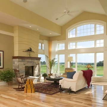 High Ceiling Living Rooms in Wisconsin