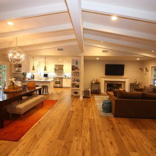 High vaulted ceiling