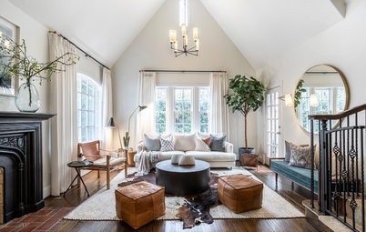 Houzz Tour: Not-Too-Tudor Style for New Parents in Texas