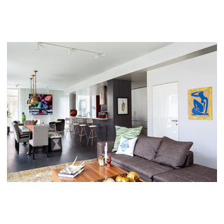 Highline Loft - Contemporary - Living Room - New York - by Wellbuilt ...