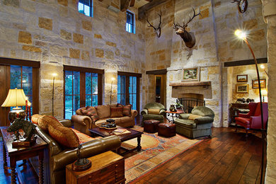 Hill Country Ranch Living Room