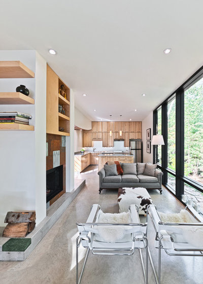 Modern Living Room by Kariouk Associates