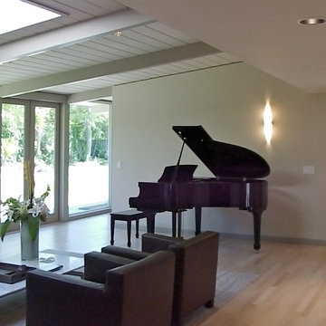 Hillsborough Eichler Living Room