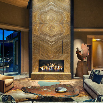Hilltop Residence - Living Room