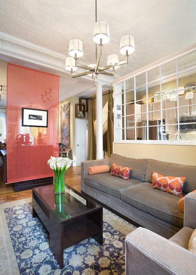 Traditional Living Room by Tobin + Parnes Design Enterprises