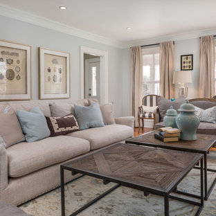 Living room - traditional living room idea in DC Metro