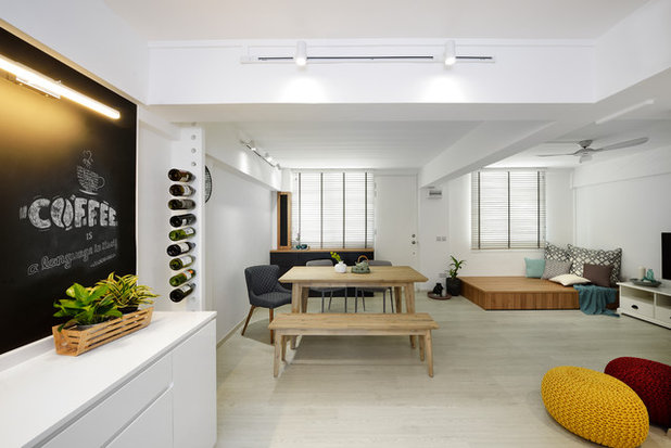 Modern Living Room by i.Poise Design