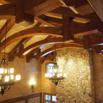 Hollow Alder Timber Trusses and beams