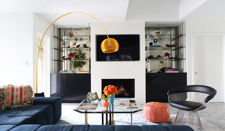 USA Houzz: Mid-Century Makeover for a Suave New Bachelor Pad